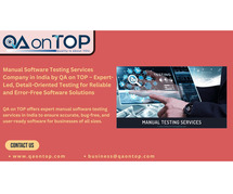 Manual Software Testing Services Company in India by QA on TOP
