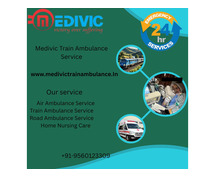 Medivic Train Ambulance in Darbhanga Deals with Any Possible Situation During the Transfer