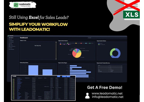 Still Using Excel for Sales Leads? Simplify Your Workflow with Leadomatic!