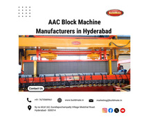 AAC Machine Manufacturers | +91 76759 89961 | Buildmate