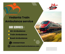 Patients are being monitored by Vedanta Train Ambulance Services in Pune