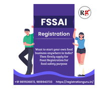FSSAI Online Registration in India