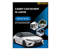 Book Your Toyota Camry Car in Jaipur for a Luxurious Ride