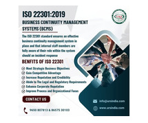 ISO 22301 Certification Provider in Delhi