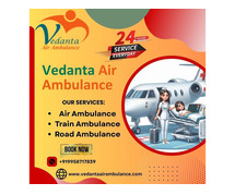 Book Spectacular Vedanta Air Ambulance Service in Bangalore with Medical Equipment