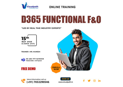D365 Functional (F&O) Online Free Demo