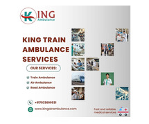 Reach medical facilities faster with King Train Ambulance in Kolkata