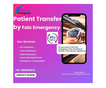 Falc Emergency Train Ambulance is a useful option for medical transportation in Mumbai
