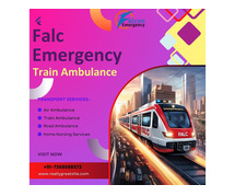 For the quickest medical clearance in Kolkata, utilise the Falc Emergency Train Ambulance