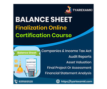 Join Our Practical Balance Sheet Course