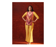 Indo western top
