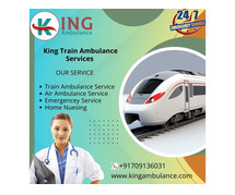 Book a King Train Ambulance for Long-Distance Medical Transfer in Nagpur
