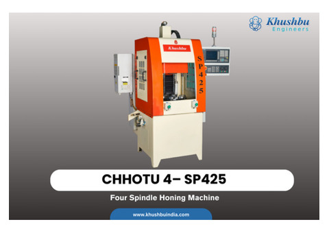 Khushbu Engineers :  SP 425 Vertical Progressive CNC Honing Machine