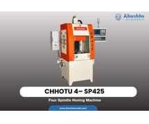 Khushbu Engineers :  SP 425 Vertical Progressive CNC Honing Machine