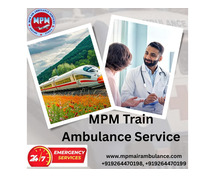 MPM Train Ambulance in Patna Comes with Medical Support Unit during Move