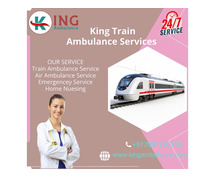 King Train Ambulance Service in Bhopal with Life-care Medical Team