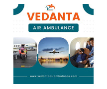 Highly Reliable Air Ambulance with Full Medical System from Hyderabad via Vedanta