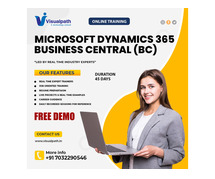 Dynamics 365 Business Central Online Training - Visualpath