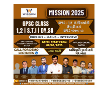 NEW GPSC Batch Wisdom Academy Gandhinagar