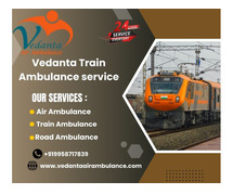 Affordable and Advanced Medical Transport Solutions by Vedanta train ambulance services in Pune
