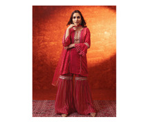 indo western outfit for ladies