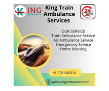King Train Ambulance Has All the ICU Services Ready in Raipur for Safe Journeys