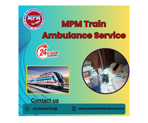 MPM Train Ambulance Service facilitated the safe transfer of patients in Indore