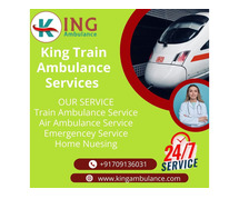 Use King Train Ambulance for Convenient Medical Transfer between Cities in Lucknow