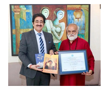 Swami Chaitanya Keerti Ji Honored with Life Membership of World Peace Foundation