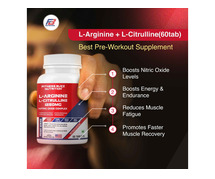 Improve Your Workouts with L-citrulline + L-arginine Tablets