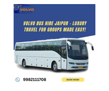 Best Volvo Bus Hire Services in Jaipur  Book Now