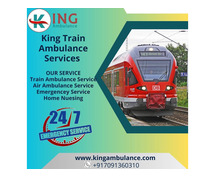 King offers Reliable Ambulances for Train in All Locations in Nagpur