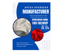 Artex Overseas Pvt Ltd | Premium Sportswear & T-Shirt Fabric Manufacturer