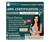 Best AWS Training in Electronic City, Bangalore – Get Certified & Land Your Dream Job!