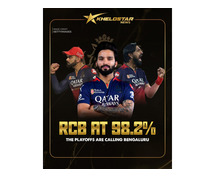 RCB Near IPL Playoffs with 98.2% Chance | Khelostar News