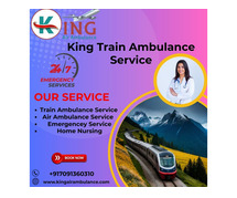 Avail of King Train Ambulance in Raipur Arrives at the Destination within a Pointed Time