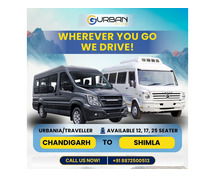 Reliable Chandigarh to Shimla Taxi Service | Go Urban Ride