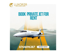 Book a Private Jet for Rent for Business or Leisure Travel
