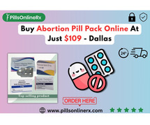 Buy Abortion Pill Pack Online At Just $109 - Dallas