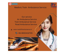 Medivic Offers the Latest Life Support Systems in a Train Ambulance in Siliguri