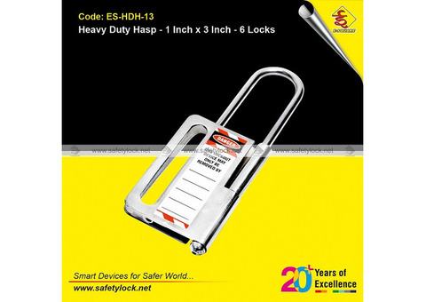 Safety First - Simplify Multi-Person Lockout with Lockout Hasps