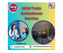 MPM Train Ambulance Services in Gorakhpur make patient travel safe and easy