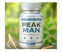 Peak Man Testosterone Capsules: Double Your Power & Performance