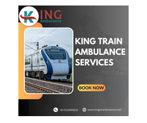 King Train Ambulance in Raipur Provides Comfortable Transportation to Patients
