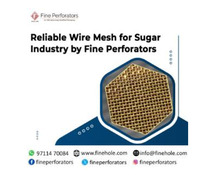 Reliable Wire Mesh for Sugar Industry by Fine Perforators