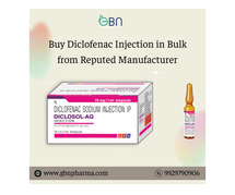 Buy Diclofenac Injection in Bulk from Reputed Manufacturer
