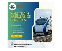 Hire the state-of-the-art medical services of King Train Ambulance Service in Siliguri