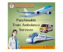 Utilize Panchmukhi Train Ambulance Service in Nagpur to acquire life support apparatus