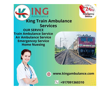 Use King Train Ambulance Service in Chennai with Top-grade Medical Machine