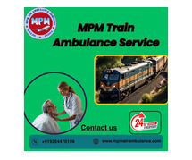 The patient was taken to the hospital by the MPM train ambulance in Varanasi